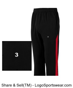 Youth Warm up pant Design Zoom